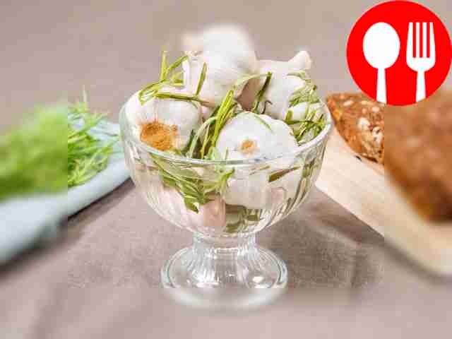 Маринованный чеснок по-грузински