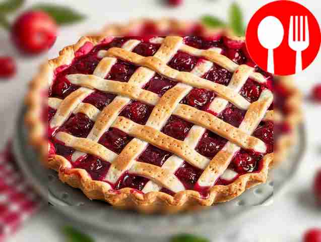 Вкусный пирог из тертого теста с вареньем