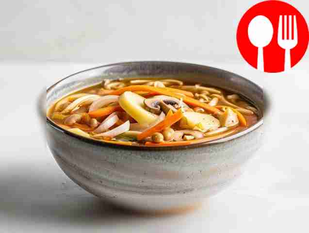 Нежный суп из свежих белых грибов в мультиварке