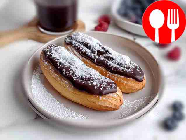 Воздушные заварные эклеры