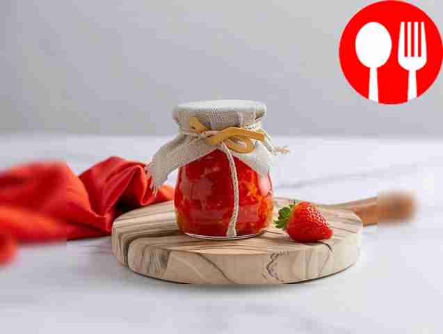 Простое клубничное варенье из детства