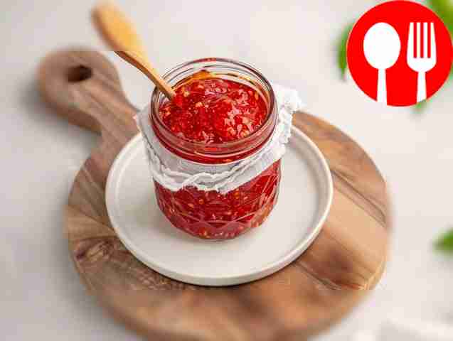 Рубиновое варенье из калины