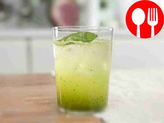 Огуречно-базиликовый лимонад