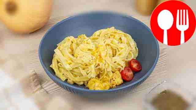 Паста с тыквой и рикоттой