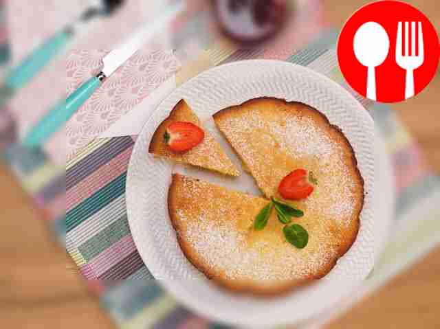 Творожный бисквит