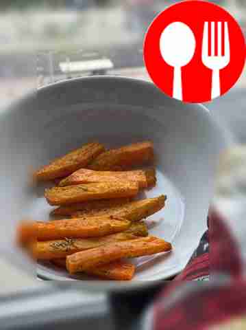 Нежный запеченный батат