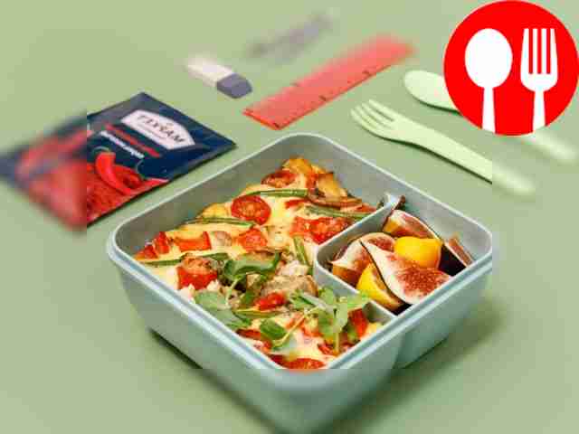 Фриттата с томатами и фасолью