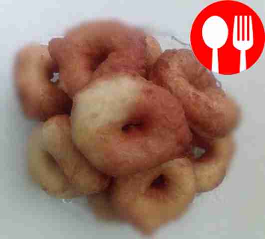 Воздушные пончики с сахарной пудрой