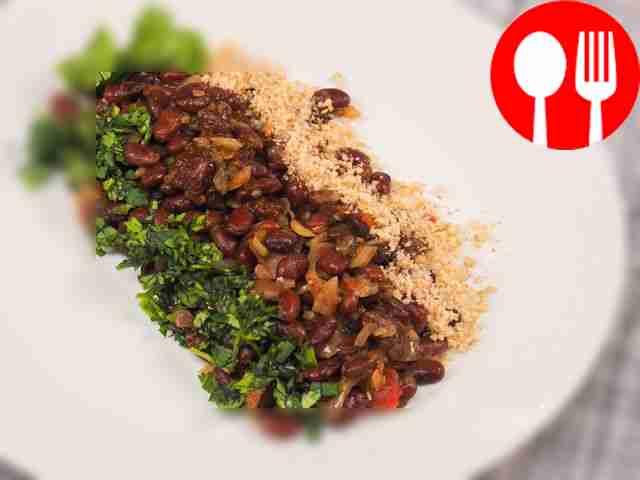 Лобио из красной фасоли