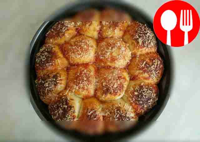 Классическая фокачча из шариков