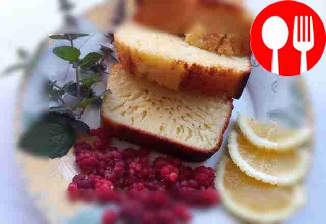 Простой лимонный манник