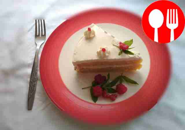 Изысканный торт с миндальными коржами