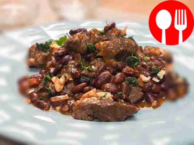 Лобио с мясом
