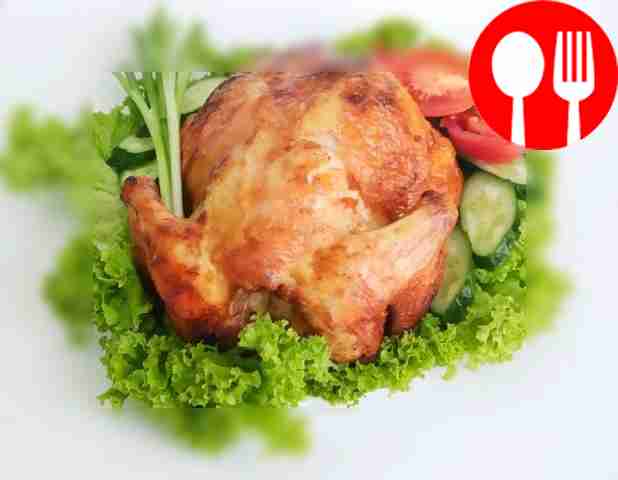 Нежный цыпленок в духовке