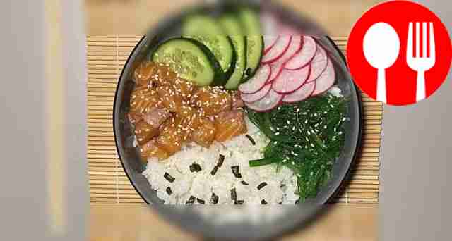 Великолепный боул с рыбой