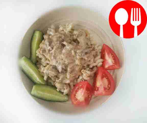 Вешенки с говядиной