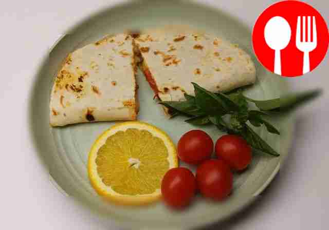 Кесадилья с креветками