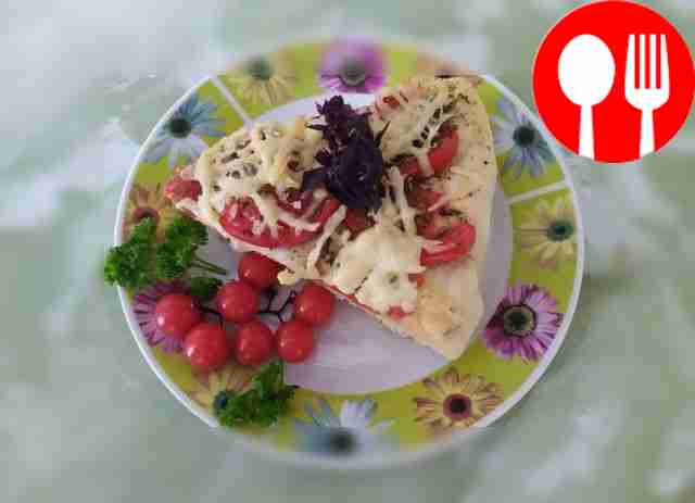 Аппетитная фокачча с помидорами