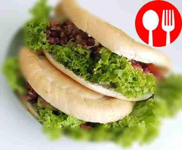 Сытная пита с тунцом