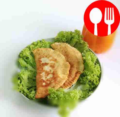 Чебуреки с курицей