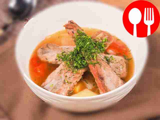 Шурпа из свинины