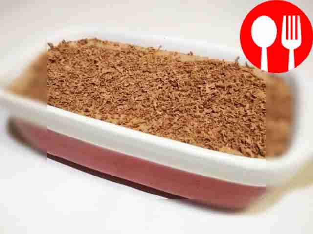 Воздушный творог с какао