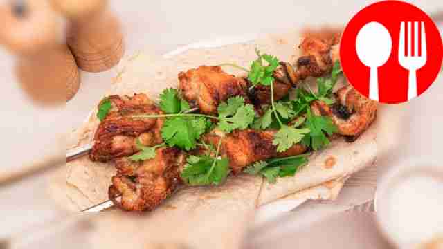 Шашлык из куриных окорочков