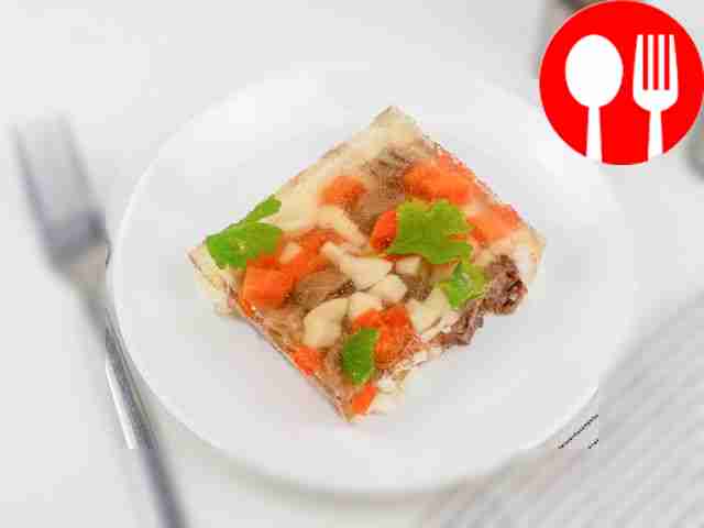 Мясное заливное