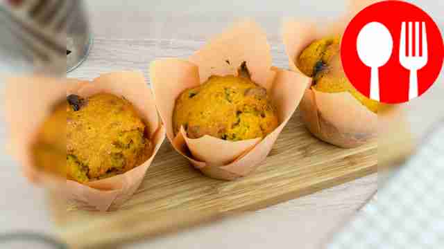 Веганские тыквенные кексы