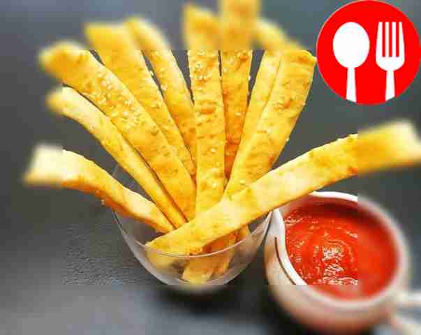 Пикантные гриссини с сыром