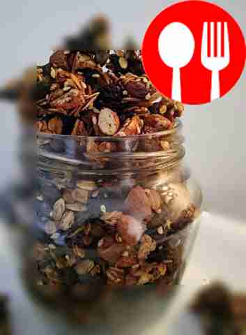 Медовая запеченная гранола