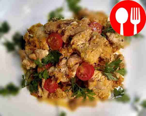 Грибная кета в мультиварке