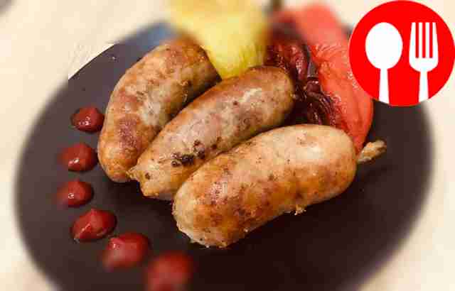 Ароматные купаты на сковороде