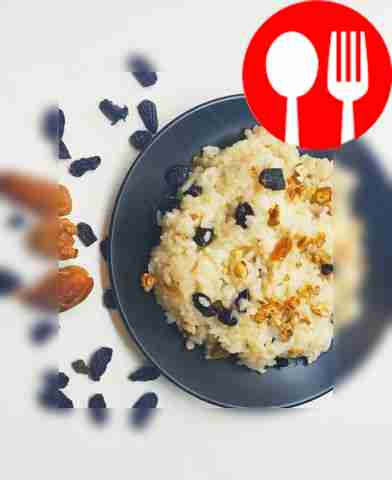 Пикантная кутья с финиками