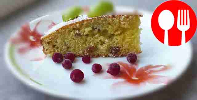 Домашний манник с изюмом