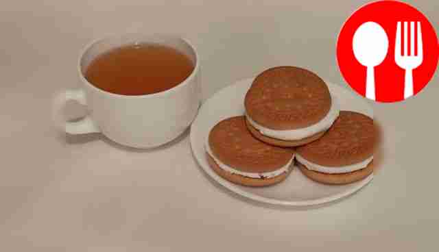 Ароматное печенье с маршмеллоу