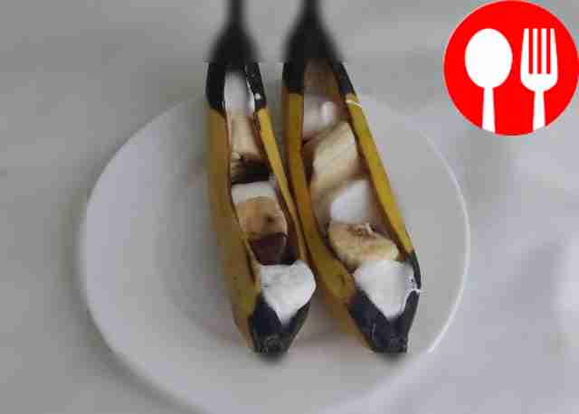 Витаминный маршмеллоу с бананом