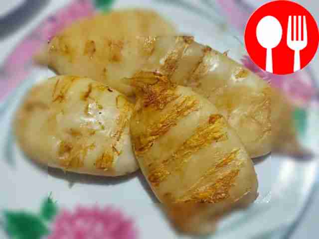 Оригинальные кальмары на гриле