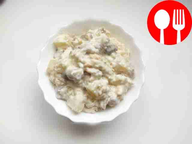 Пикантная сельдь с ананасом