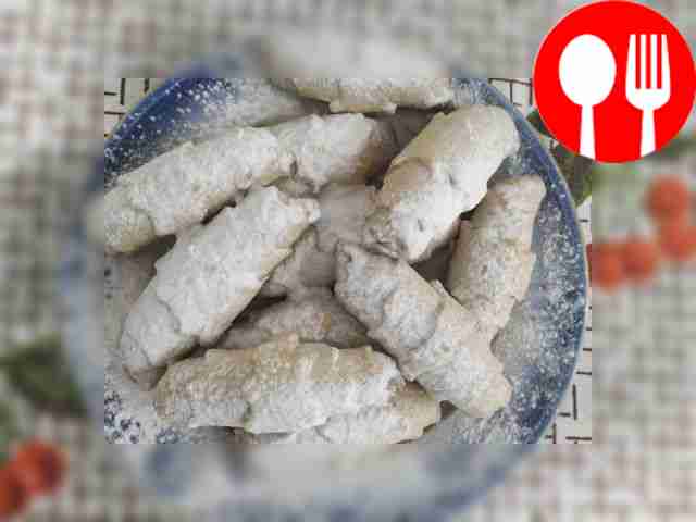 Сытные рогалики с орехом