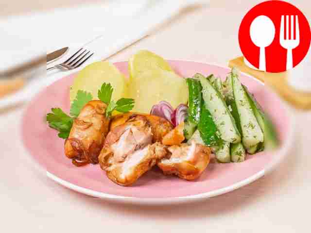 Быстрые маринованные огурцы с чесноком