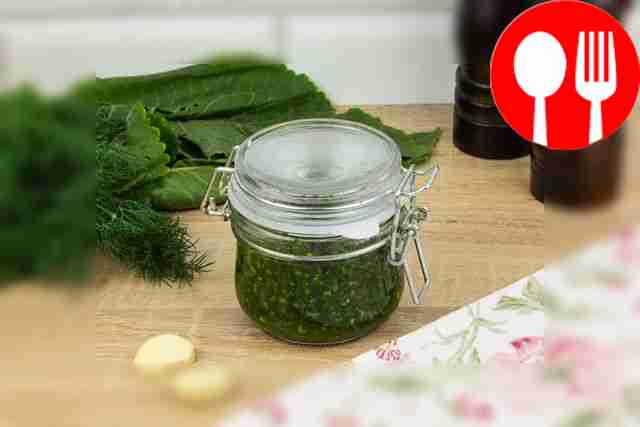 Листья хрена на зиму