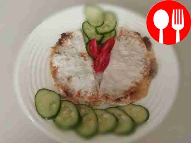 Ароматная кесадилья с грибами