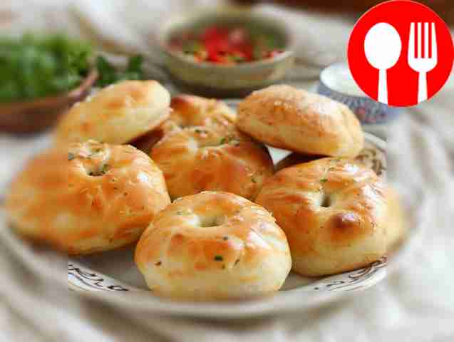 Диетические беляши с капустой в пароварке