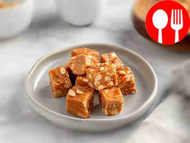 Домашняя арахисовая карамель