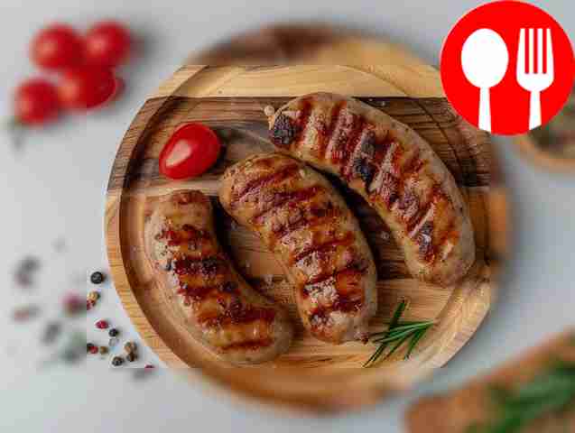 Куриные колбаски гриль с пряностями