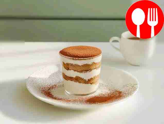 Воздушный йогуртовый тирамису со сливочным кремом