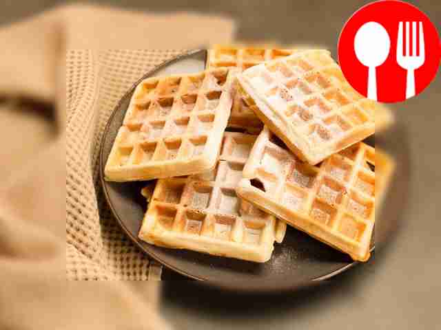 Венские вафли на кефире