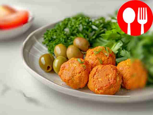 Здоровый фалафель из нута с булгуром