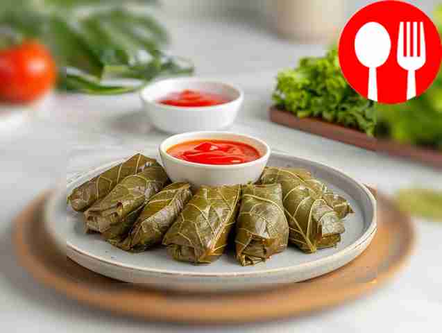 Нежная долма, приготовленная в пароварке